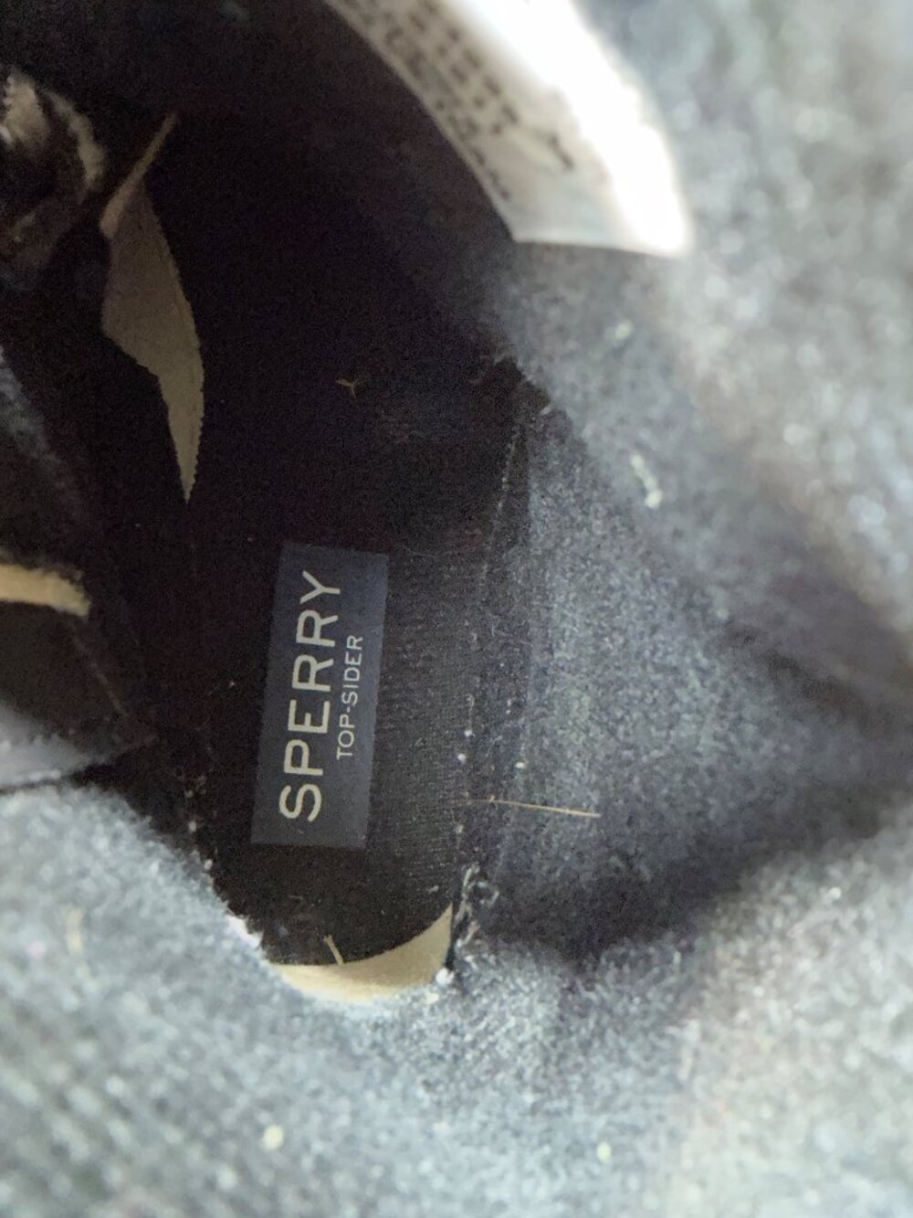 Sperry Girls 3M Saltwater Duck Boots Black Side Zip Youth EU 35 - Picture 6 of 9